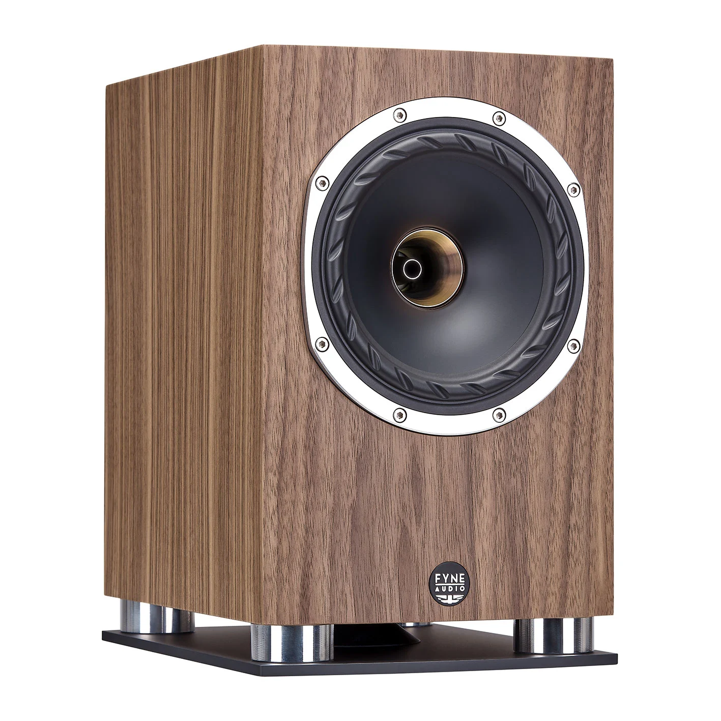 Fyne Audio F500SP lentyninės kolonėlės (pora) – Riešutmedis (natūralus)