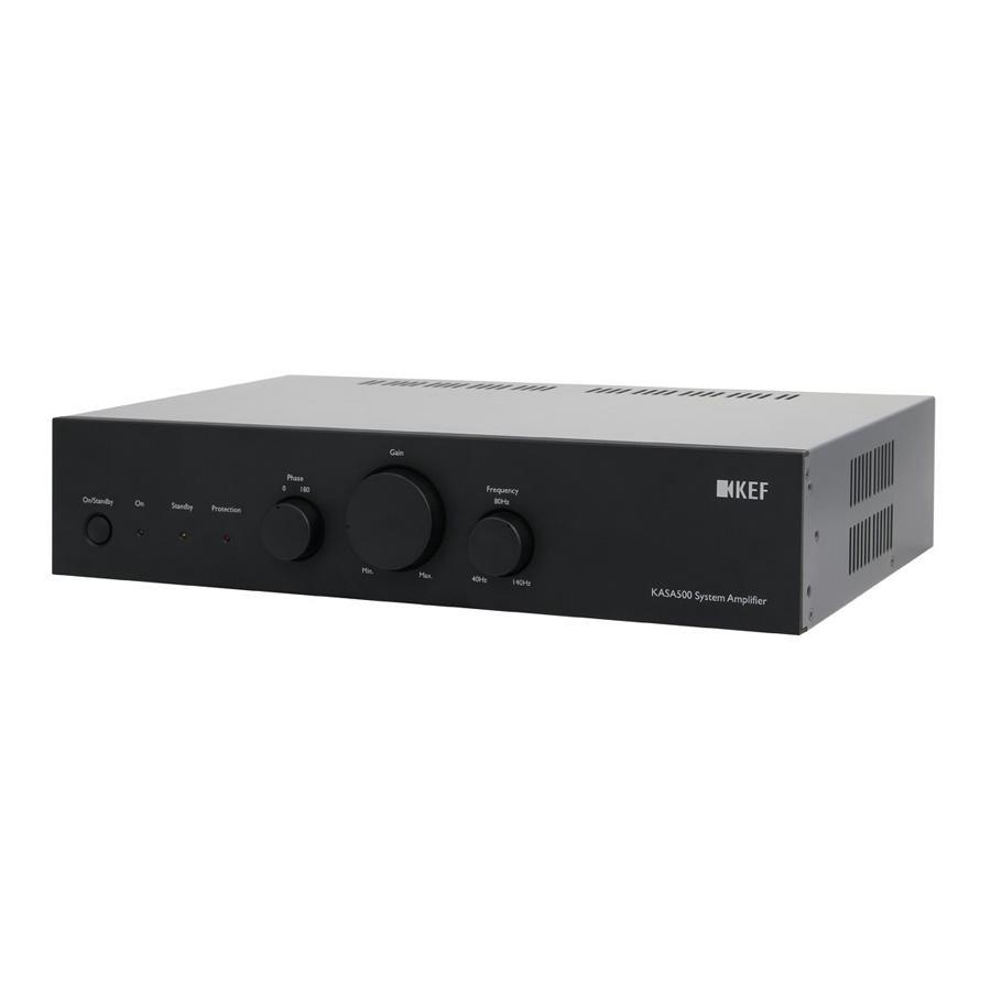 kasa500-amplifier_sp3838b_product__side KEF KASA500 subwoofer stiprintuvas