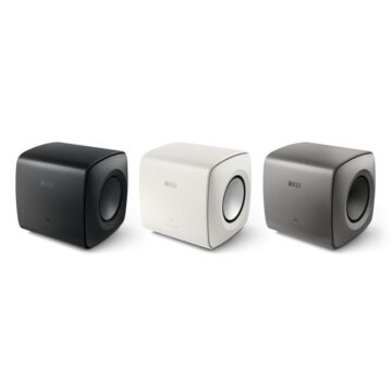 KEF KC62 žemų dažnių garsiakalbis – Carbon Black