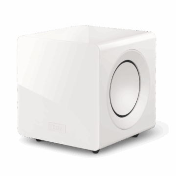 KEF KC92 žemų dažnių garsiakalbis – Gloss White