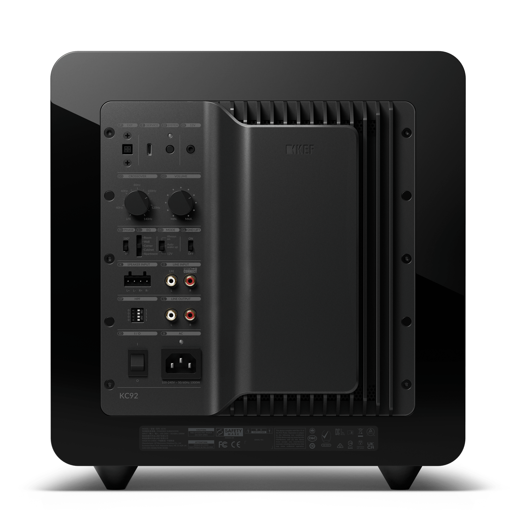 kc92-subwoofer_sp4076b0_product__back KEF KC92 žemų dažnių garsiakalbis – Gloss Black