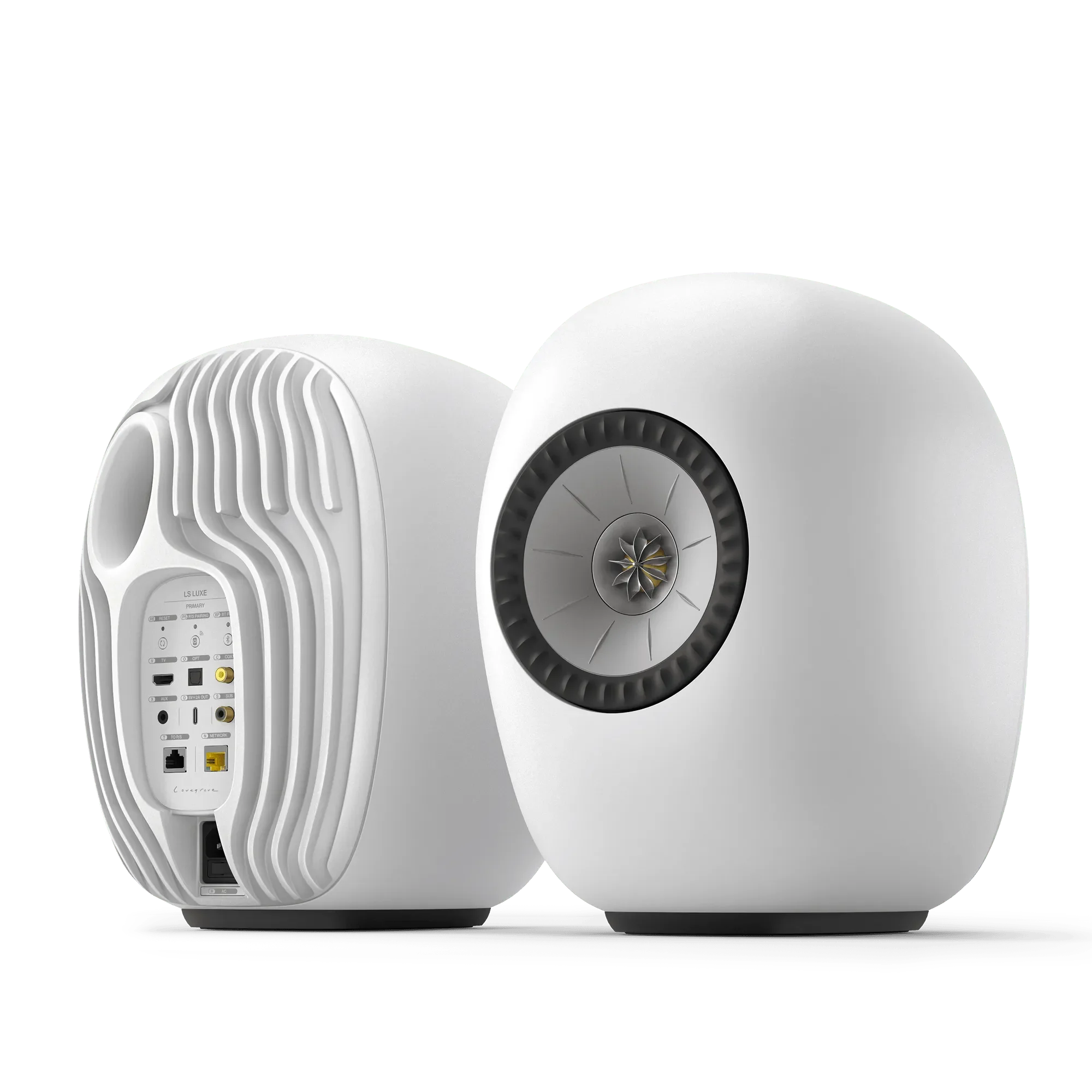 KEF LS LUXE belaidė Hi-Fi garso sistema – Mineral White