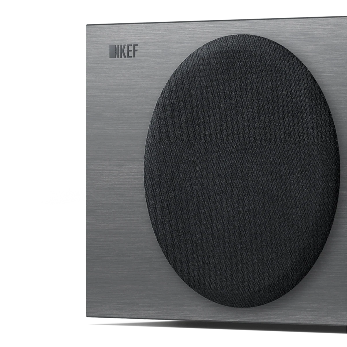 KEF Reference 4C juodų audinio grotelių komplektas (pora)