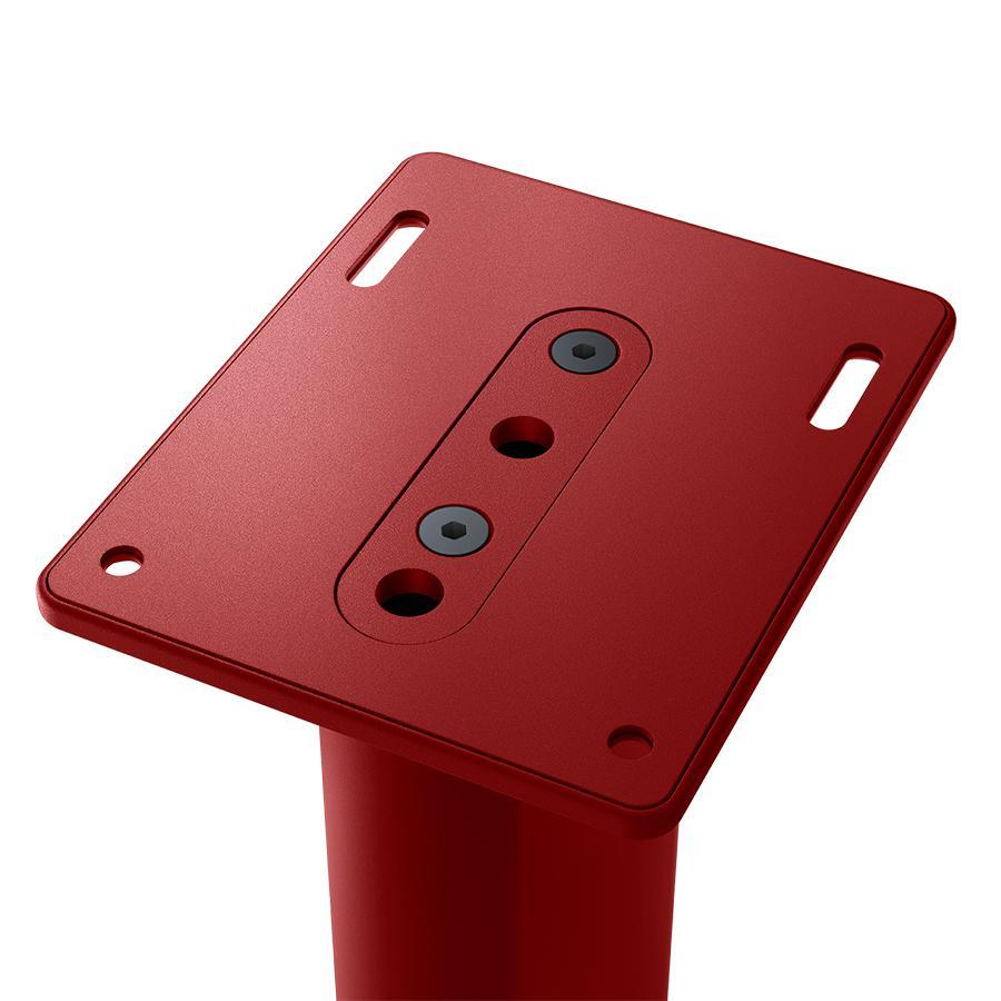 kef-s2-floor-stand-s2-floor-stand_crimson-red-special-edition_details_top-plate KEF S2 grindiniai stovai LS50 Meta / LS50 Wireless II kolonėlėms (pora) – Titanium Grey