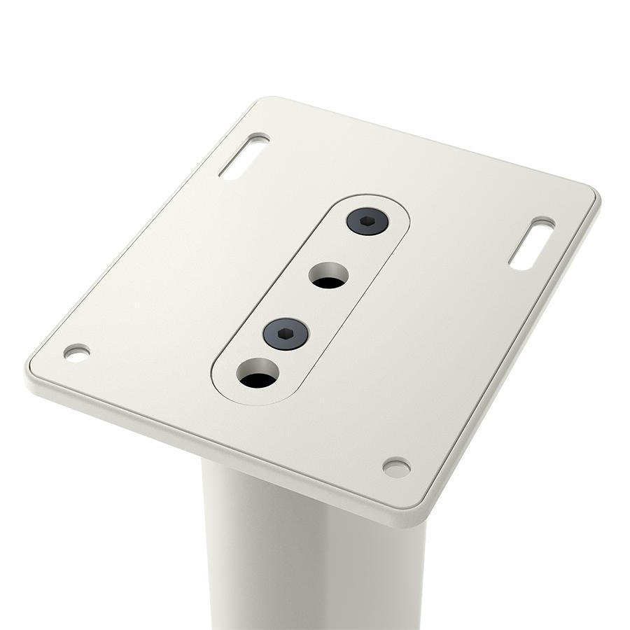 kef-s2-floor-stand-s2-floor-stand_mineral-white_details_floorstand-top-plate KEF S2 grindiniai stovai LS50 Meta / LS50 Wireless II kolonėlėms (pora) – Titanium Grey