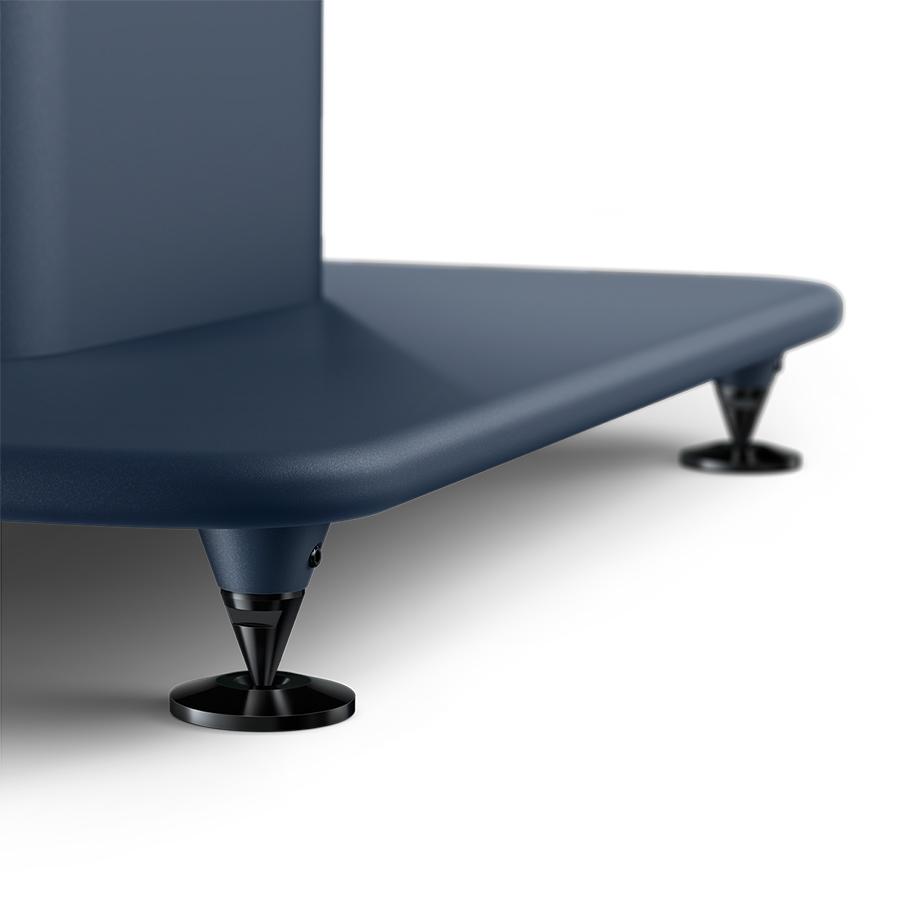 kef-s2-floor-stand-s2-floor-stand_royal-blue-special-edition_details_floorstand-spike-disc KEF S2 grindiniai stovai LS50 Meta / LS50 Wireless II kolonėlėms (pora) – Titanium Grey