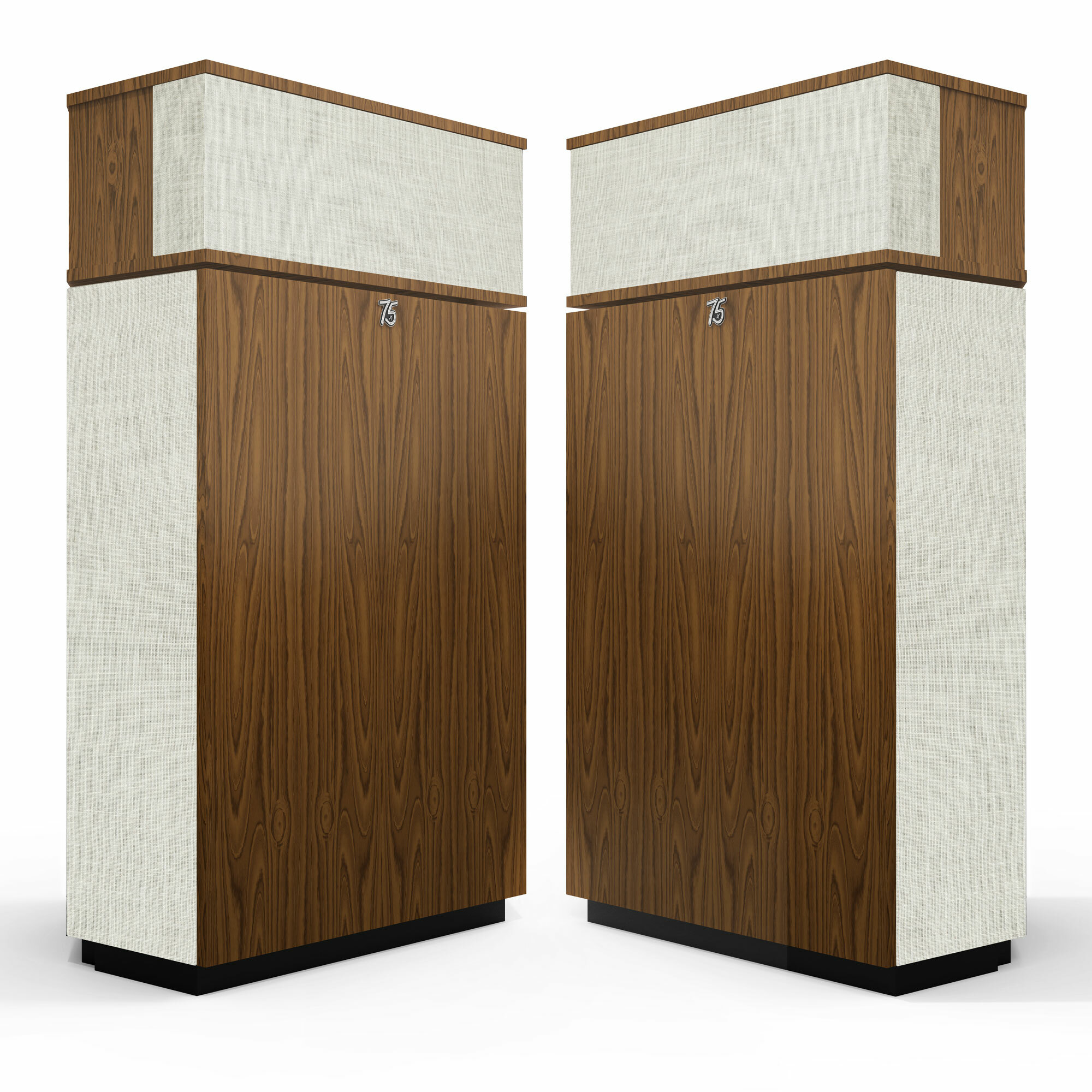 Klipsch Heritage Klipschorn 75th Anniversary SE Floorstanding Speaker - Teak