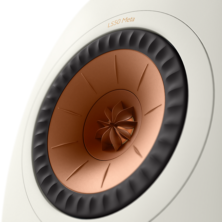 ls50-meta_sp4027a_product_uni-q_front-side-left KEF LS50 Meta lentyninės kolonėlės (pora) – Titanium Grey