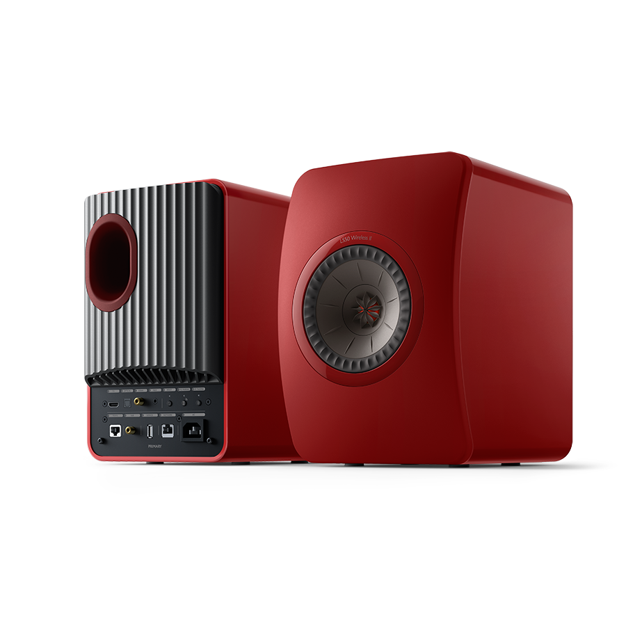 ls50-wireless-2_sp4025k_product__front-back KEF LS50 Wireless II belaidės Hi-Fi kolonėlės (pora) – Mineral White