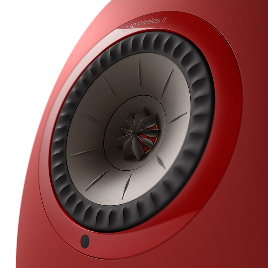 ls50-wireless-2_sp4025k_product_uni-q_front-side_detail KEF LS50 Wireless II belaidės Hi-Fi kolonėlės (pora) – Mineral White