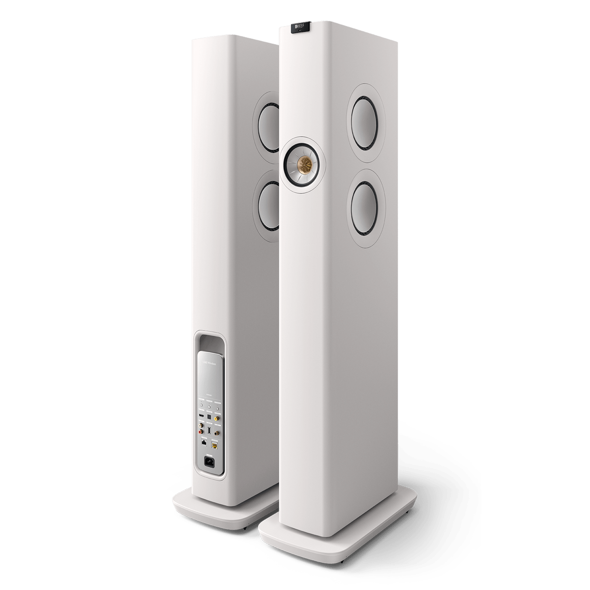 ls60-wireless_sp4017a_product__front-back-side KEF LS60 Wireless belaidės grindinės kolonėlės (pora) – Carbon Black