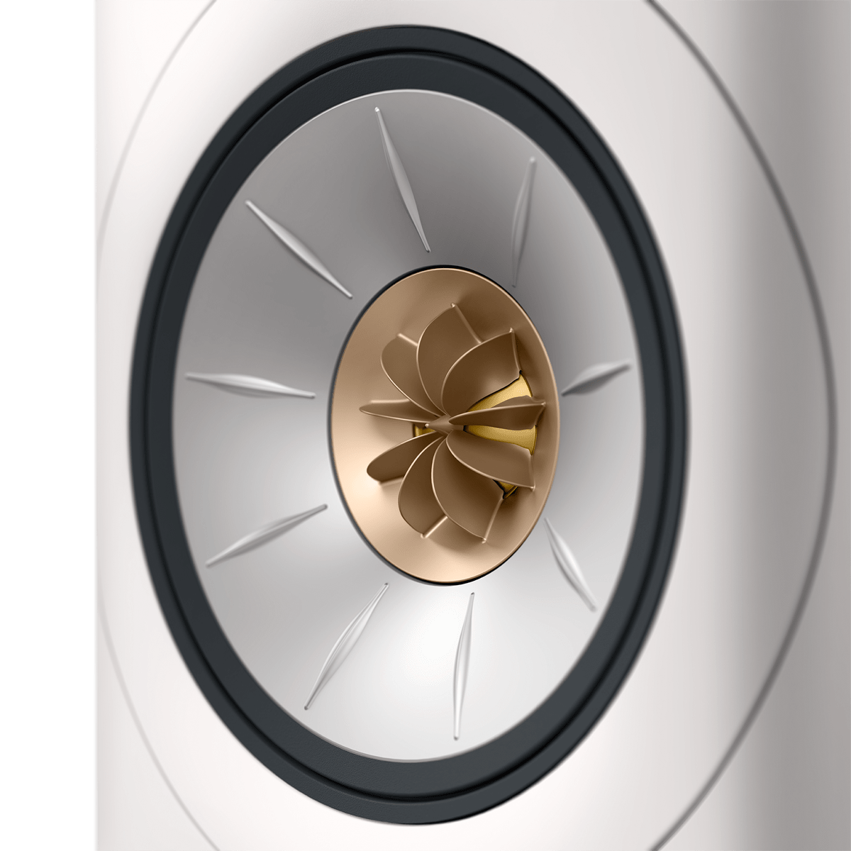 ls60-wireless_sp4017a_product_uni-q_front-side_detail KEF LS60 Wireless belaidės grindinės kolonėlės (pora) – Carbon Black