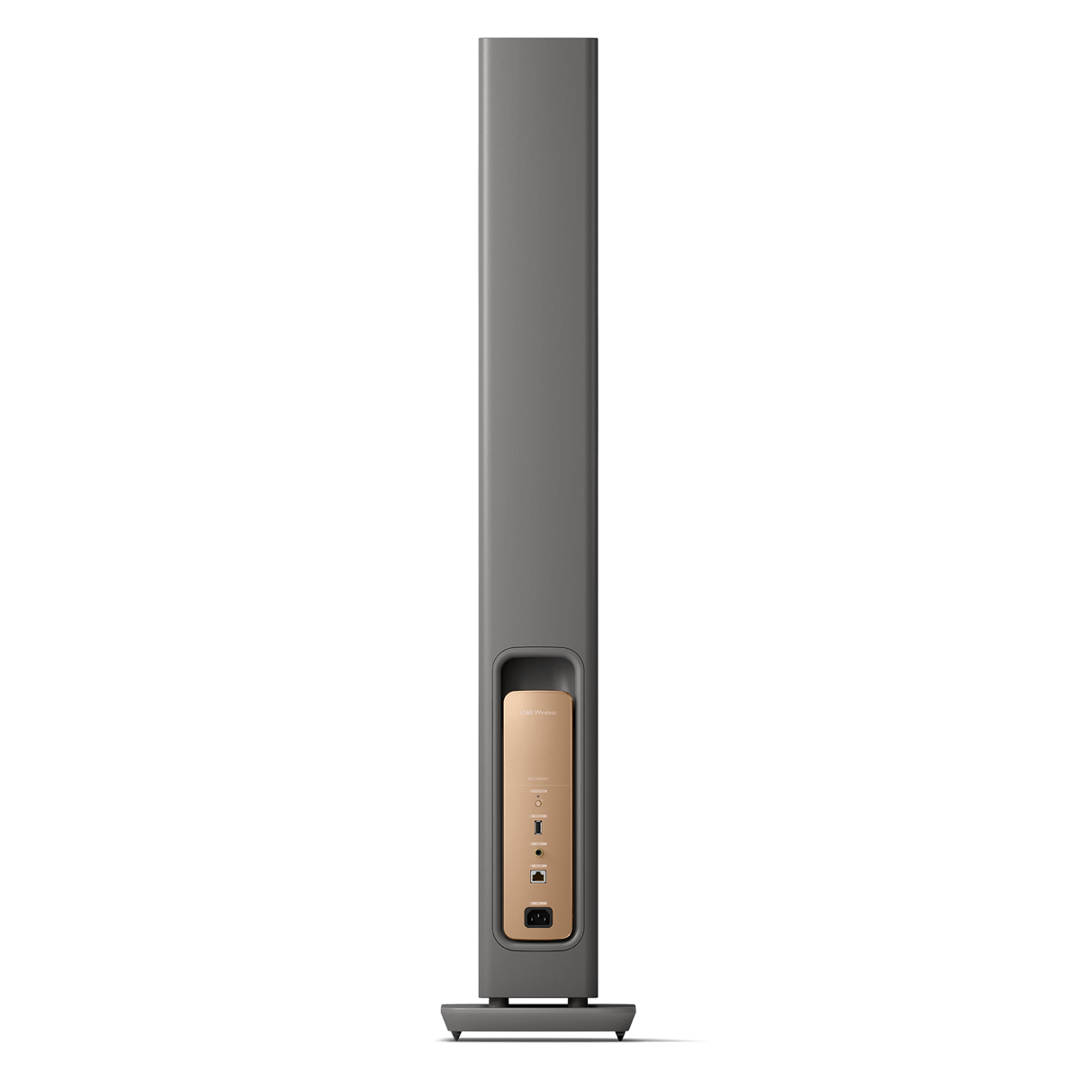 ls60-wireless_sp4017h_product__back_secondary KEF LS60 Wireless belaidės grindinės kolonėlės (pora) – Carbon Black