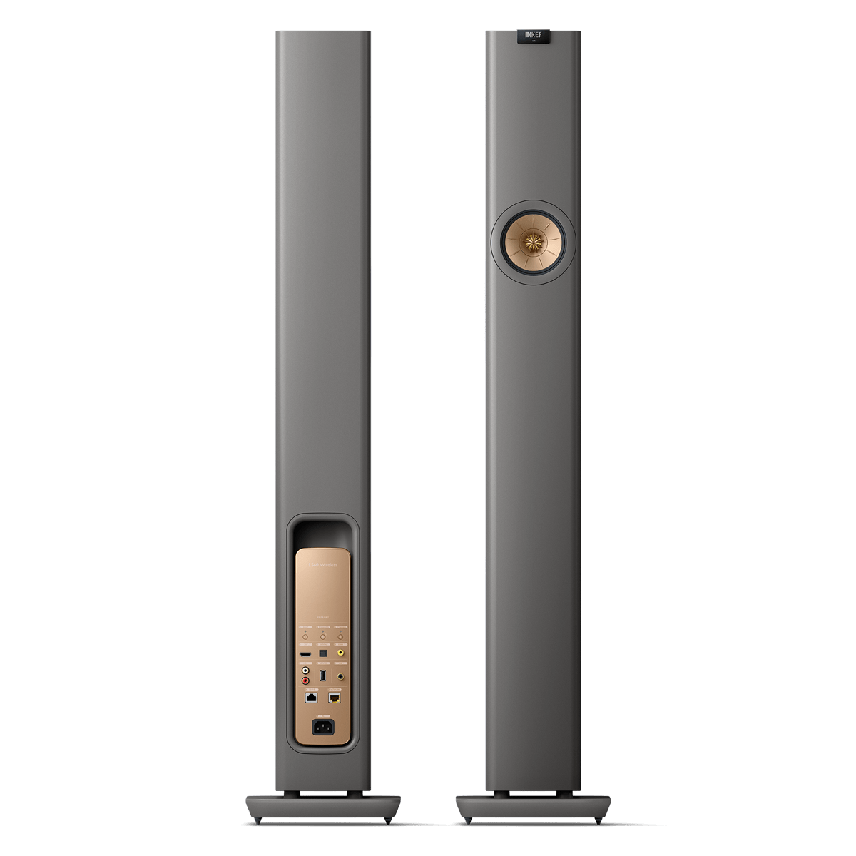 ls60-wireless_sp4017h_product__front-back KEF LS60 Wireless belaidės grindinės kolonėlės (pora) – Carbon Black