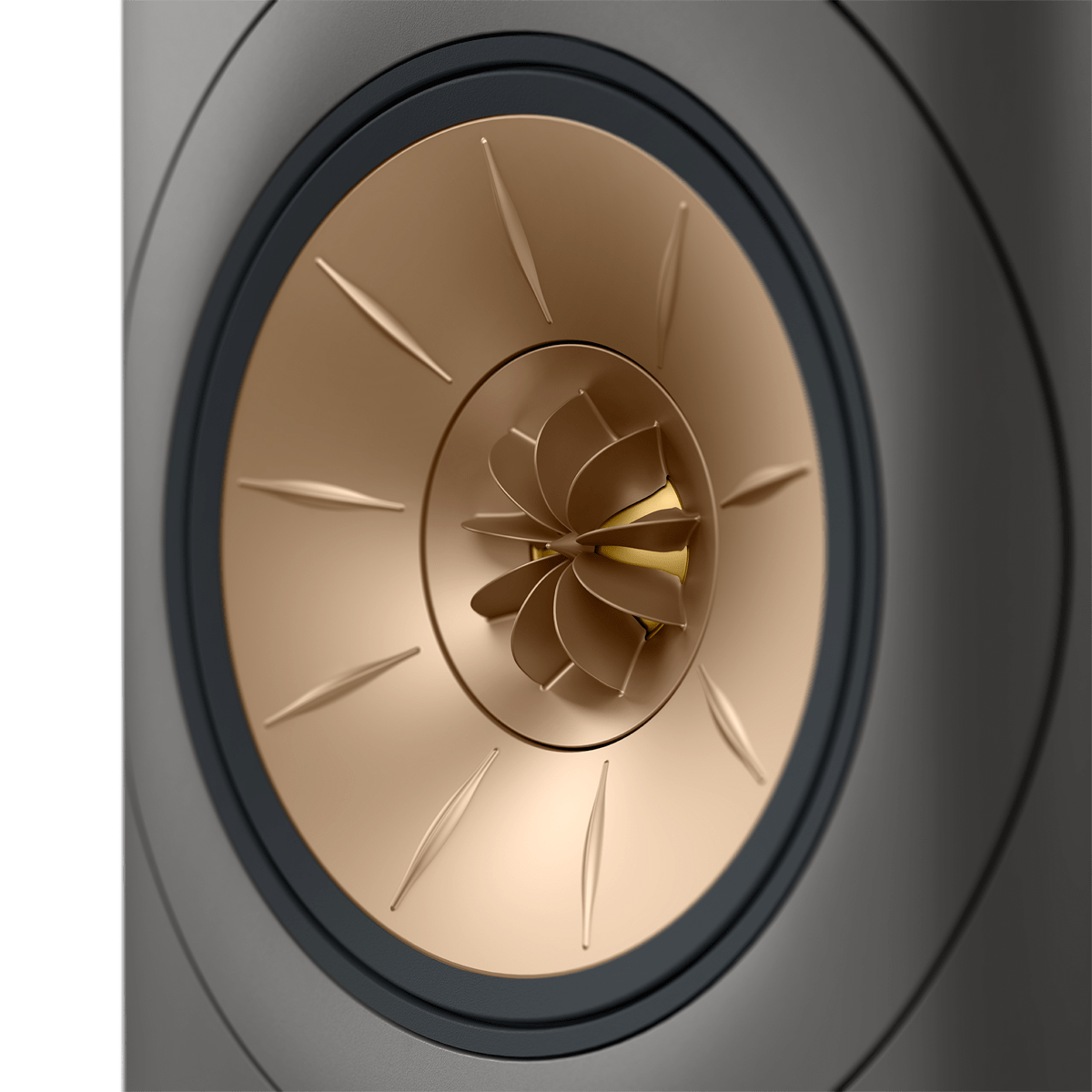 ls60-wireless_sp4017h_product_uni-q_front-side_detail KEF LS60 Wireless belaidės grindinės kolonėlės (pora) – Carbon Black