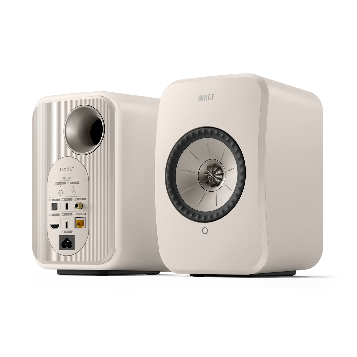 lsx-2-lt_sp4077a2_product__front-back-side KEF LSX II LT belaidės Hi-Fi kolonėlės (pora) – Stone White
