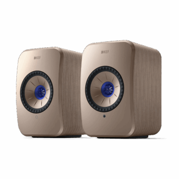 KEF LSX II belaidės Hi-Fi kolonėlės (pora) – Soundwave (Terence Conran)