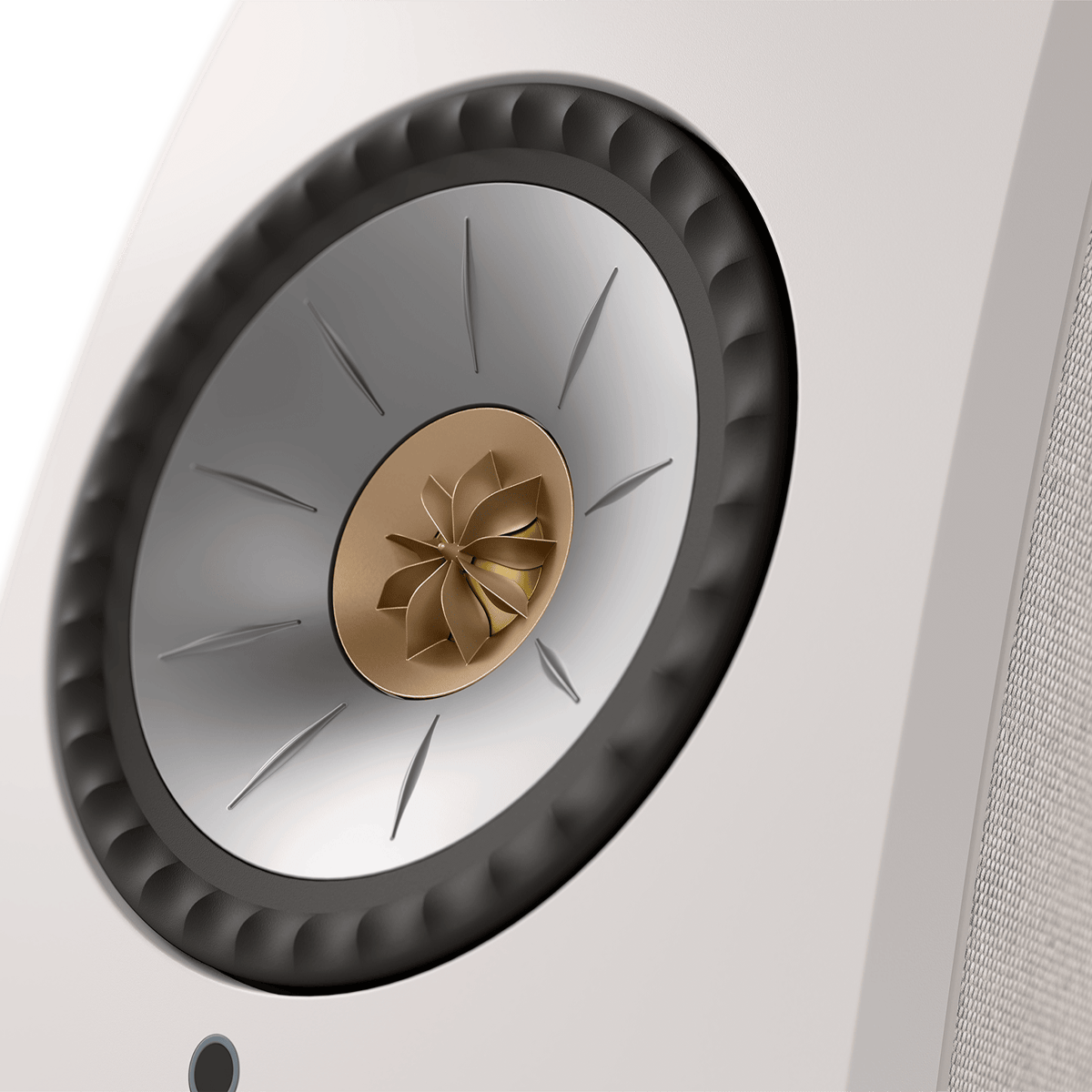 lsx-2_sp4041a5_product_uni-q_front-side_detail KEF LSX II belaidės Hi-Fi kolonėlės (pora) – Amber Haze