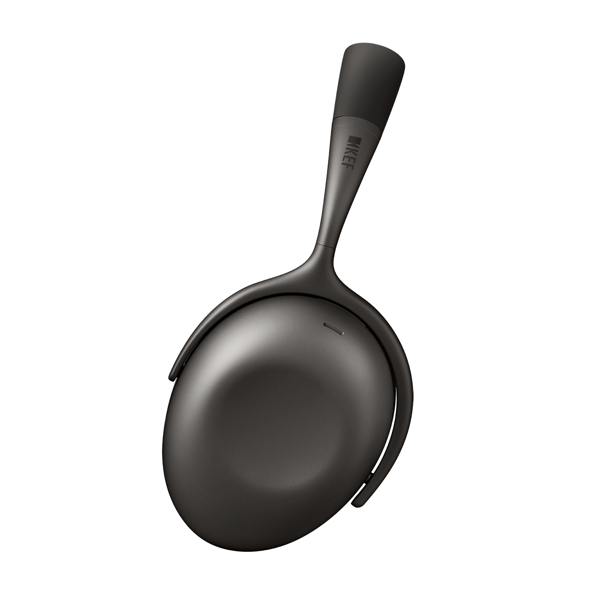 mu7_sp4029h_product__front-side-left KEF Mu7 triukšmą slopinančios belaidės ausinės – Charcoal Grey