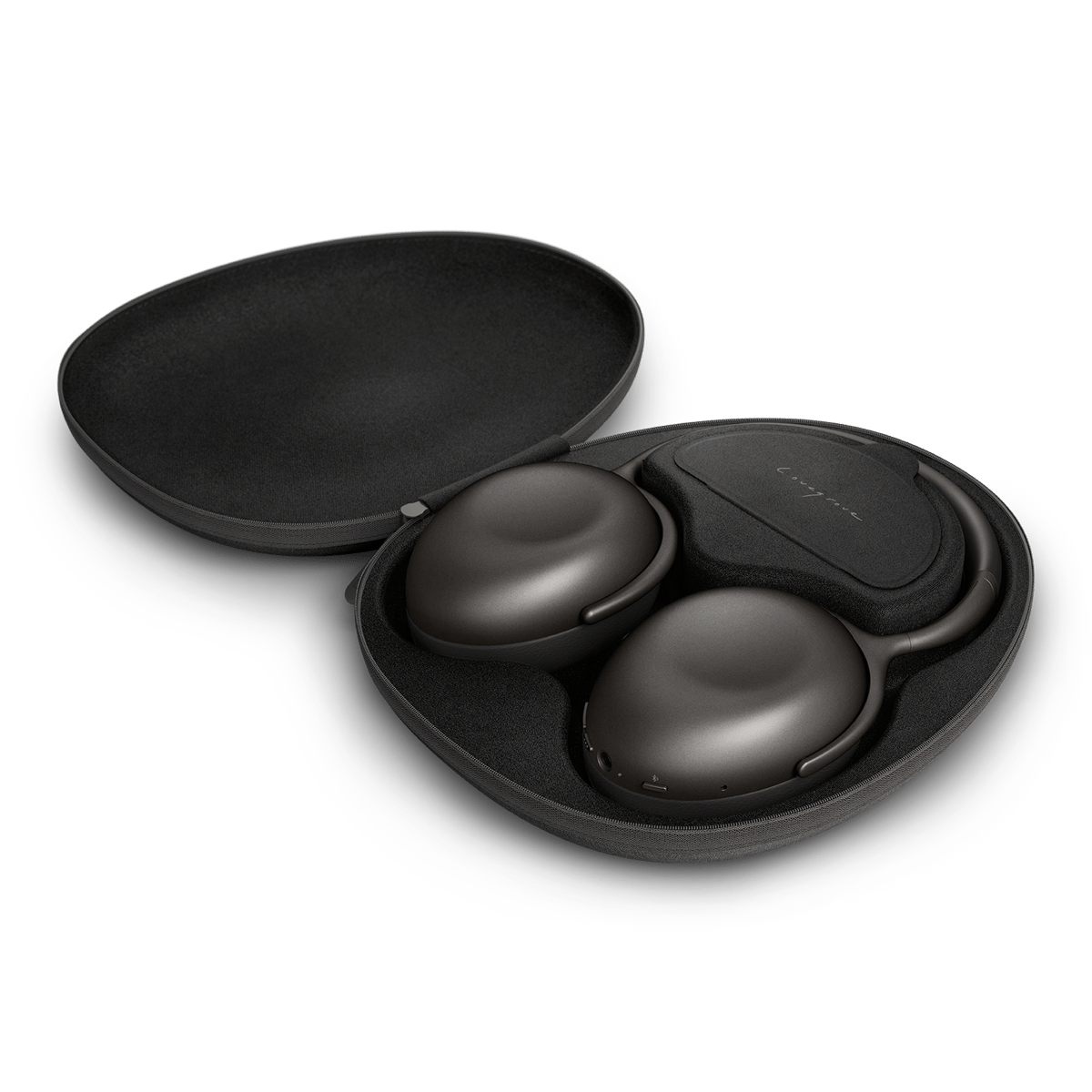 mu7_sp4029h_product_case_top KEF Mu7 triukšmą slopinančios belaidės ausinės – Charcoal Grey
