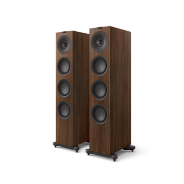 KEF Q11 Meta grindinės kolonėlės (pora) (parodinis egzempliorius) – Walnut