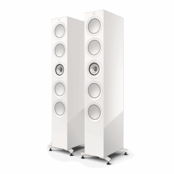 KEF R11 Meta grindinės kolonėlės (pora) – Gloss White