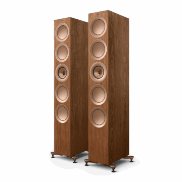 KEF R11 Meta grindinės kolonėlės (pora) – Walnut