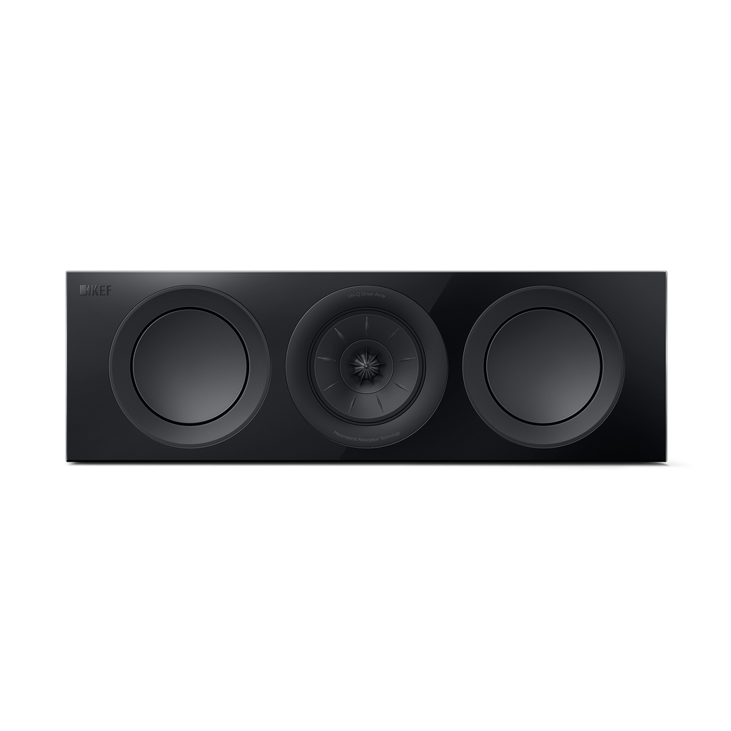 r2-meta_sp4057b1_product__front_horizontal KEF R2 Meta centrinė kolonėlė – Gloss Black