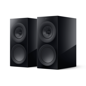 KEF R3 Meta lentyninės kolonėlės (pora) – Gloss Black