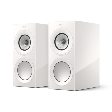 KEF R3 Meta lentyninės kolonėlės (pora) – Gloss White