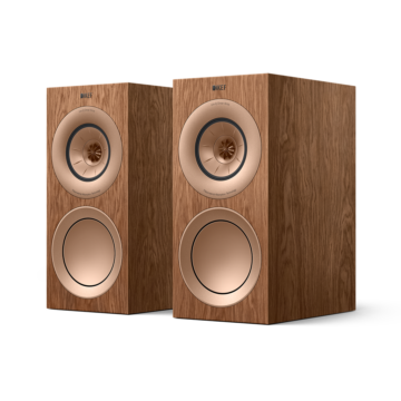 KEF R3 Meta lentyninės kolonėlės (pora) – Walnut