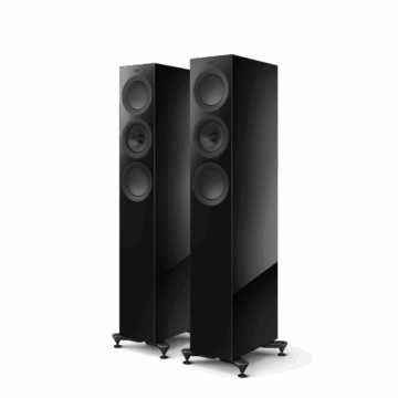 KEF R5 Meta grindinės kolonėlės (pora) – Gloss Black