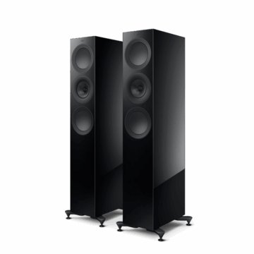 KEF R7 Meta grindinės kolonėlės (pora) – Gloss Black