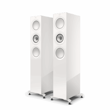 KEF R7 Meta grindinės kolonėlės (pora) – Gloss White