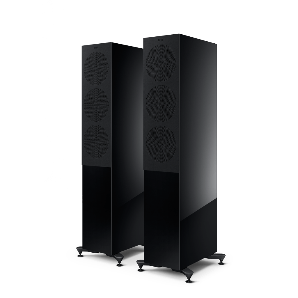 r7-meta_sp4055b1_product_grille_front-side_primary KEF R7 Meta grindinės kolonėlės (pora) – Walnut