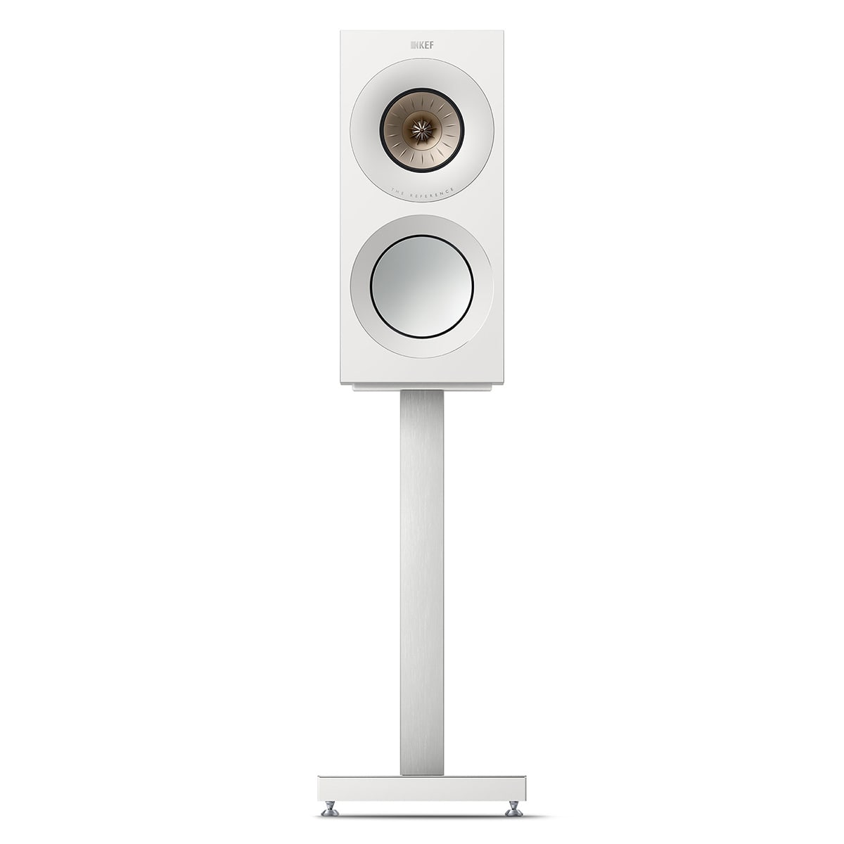 reference-1-bookshelf-speaker_sp4048a_product_accessory_front KEF Reference 1 lentyninės kolonėlės (pora) – High Gloss White/Blue