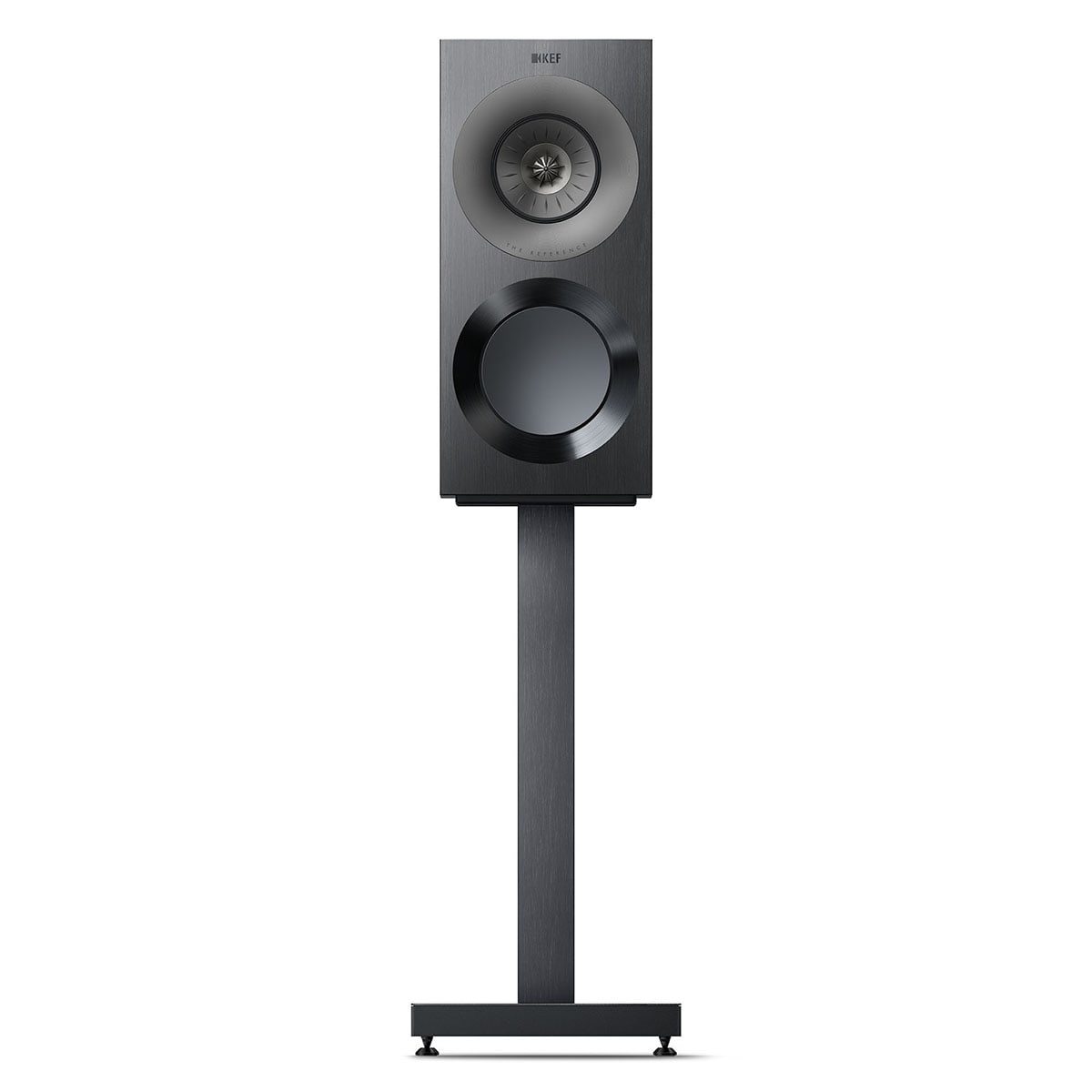 reference-1-bookshelf-speaker_sp4048b_product_accessory_front KEF Reference 1 lentyninės kolonėlės (pora) – High Gloss White/Blue