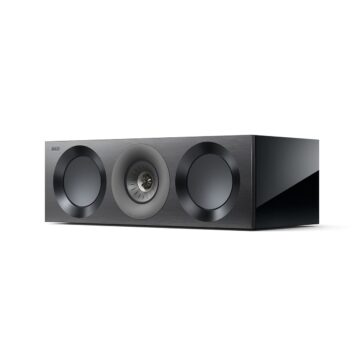 KEF Reference 2C centrinė kolonėlė – High Gloss Black/Grey