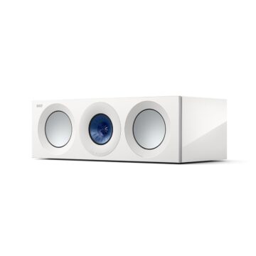 KEF Reference 2C centrinė kolonėlė – High Gloss White/Blue