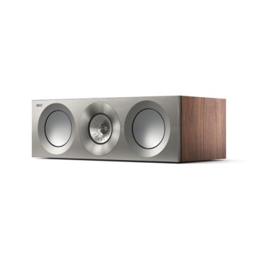 KEF Reference 2C centrinė kolonėlė – Satin Walnut/Silver