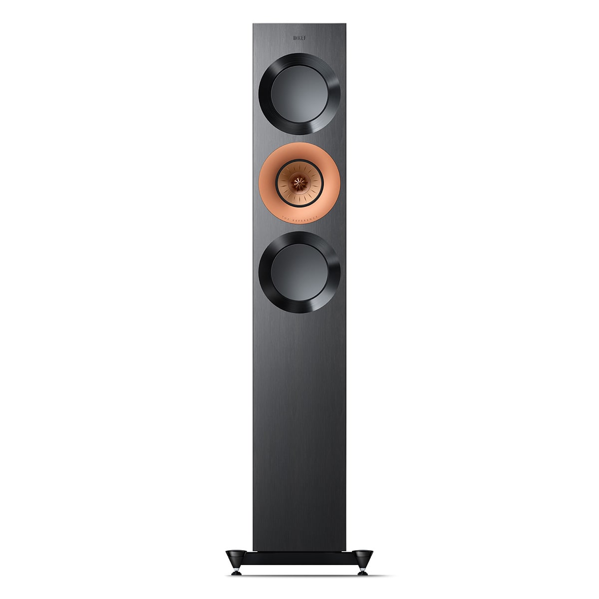reference-3-floorstanding-speaker_sp4049e_product__front KEF Reference 3 grindinės kolonėlės (pora) – High Gloss White/Blue