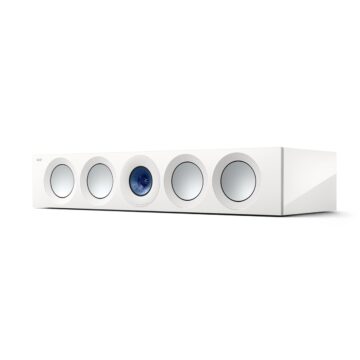 KEF Reference 4C centrinė kolonėlė – High Gloss White/Blue