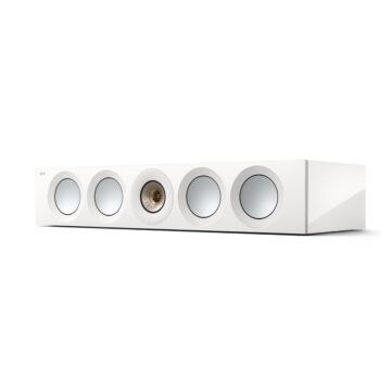 KEF Reference 4C centrinė kolonėlė – High Gloss White/Champagne