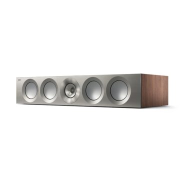 KEF Reference 4C centrinė kolonėlė – Satin Walnut/Silver