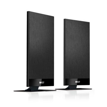 KEF T101 namų kino kolonėlės (pora) – Black