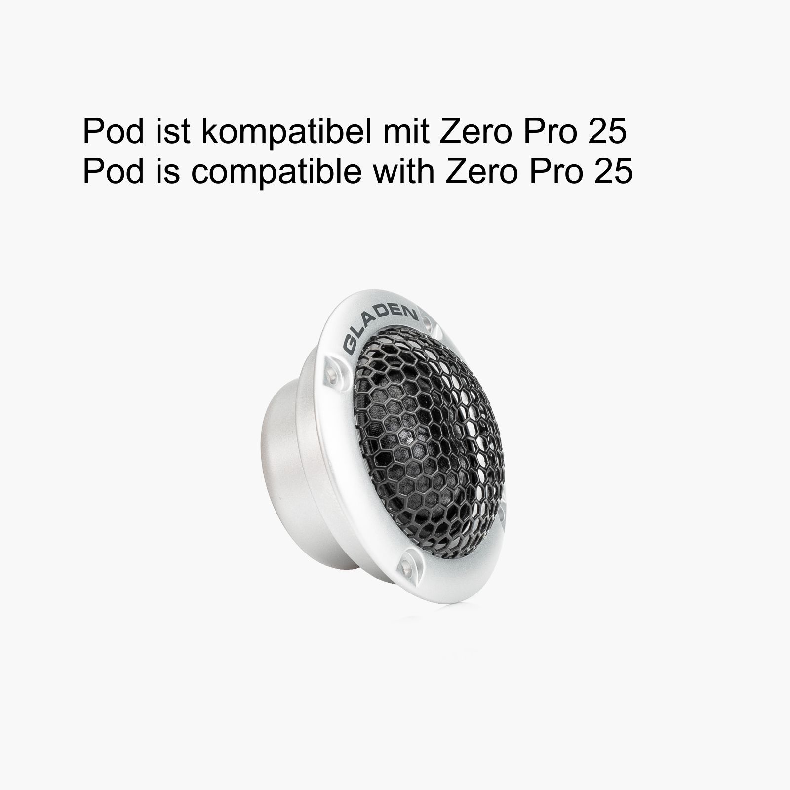 GLADEN AUDIO ZERO LINE POD 25 (black)