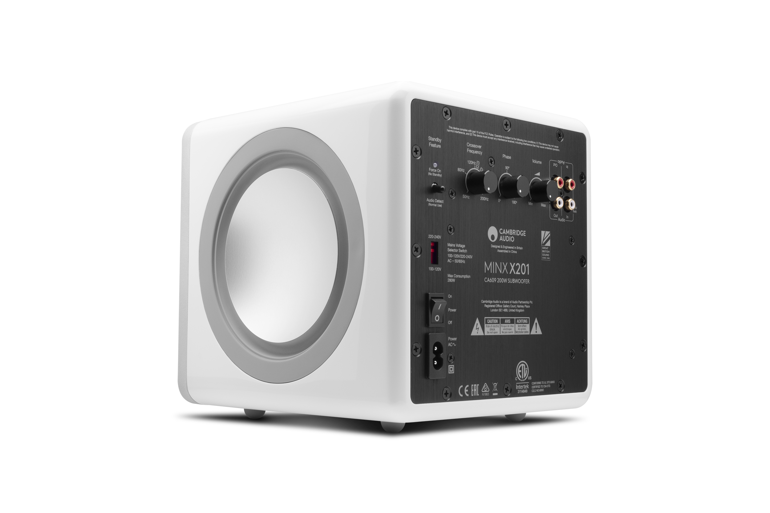 Cambridge-Audio-MINX-X201-baltas-lakas-4-X201White4 Cambridge Audio MINX X201 baltas lakas