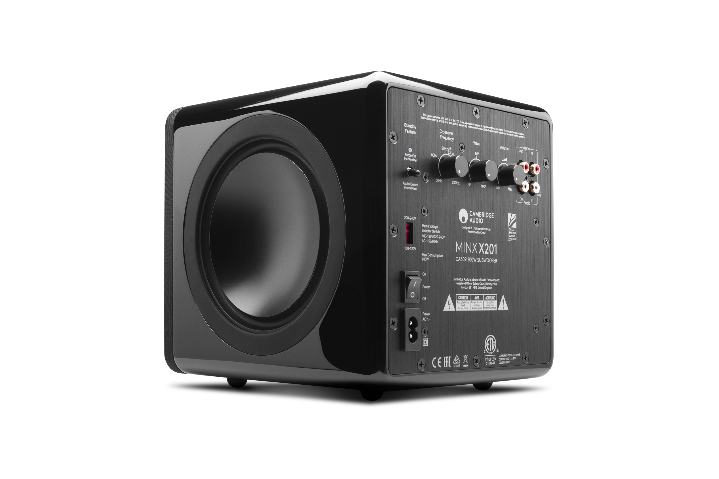 Cambridge-Audio-MINX-X201-juodas-lakas-4-X201Black4 Cambridge Audio MINX X201 juodas lakas