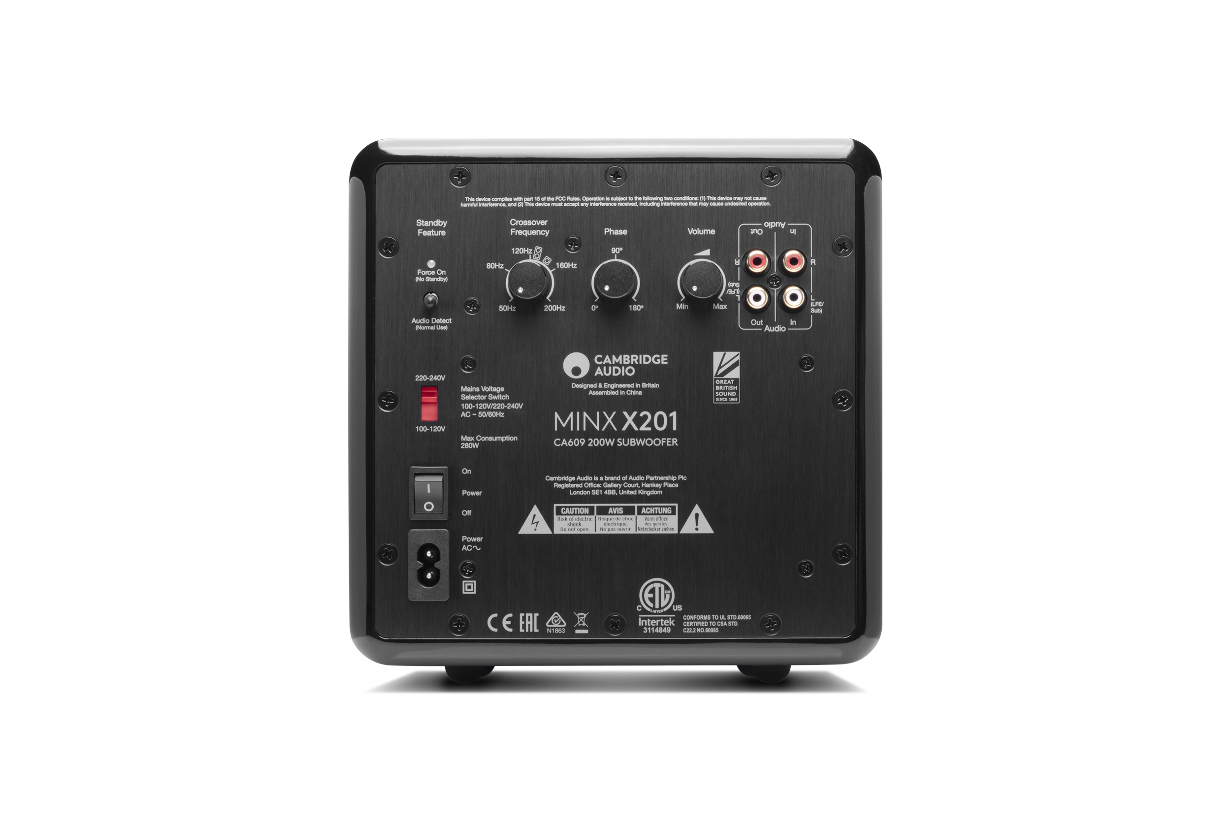 Cambridge-Audio-MINX-X201-juodas-lakas-5-X201Black5 Cambridge Audio MINX X201 juodas lakas