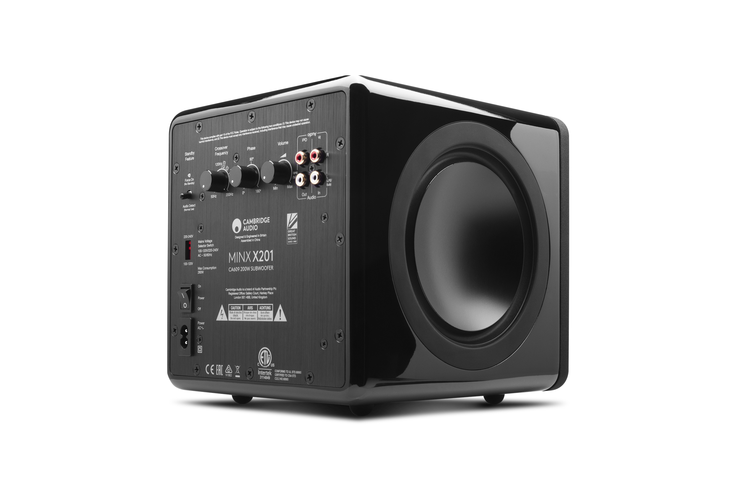 Cambridge-Audio-MINX-X201-juodas-lakas-6-X201Black6 Cambridge Audio MINX X201 juodas lakas